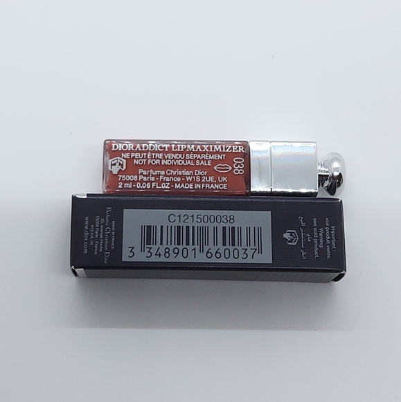 DIOR Lip Maximizer Gloss Mini NIB - 038 Rose Nude 2ml - Picture 8 of 9